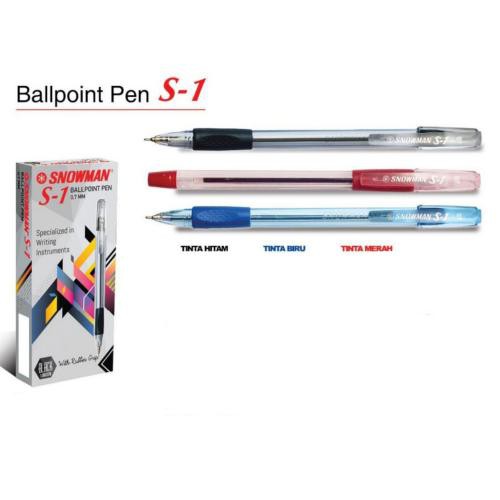 

BALLPOINT SNOWMAN S-1 0.7MM