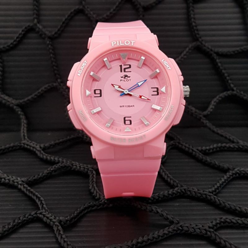 Jam Tangan Wanita Pria Anak Pilot Original New Gratis Ongkir Cod