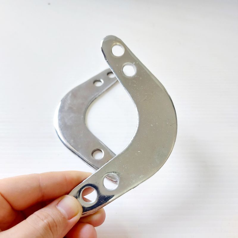 Pangkon Mono Shock Vixion Crome / Dudukan Pemendek Shock / Skok Belakang