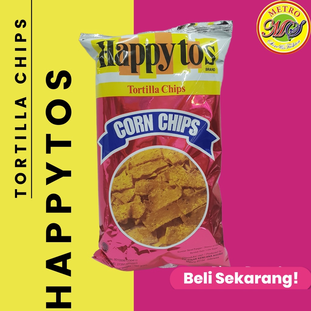 

[METRO] HAPPY TOS TORTILA MERAH 160GR