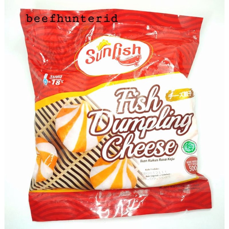 SUNFISH Fish Dumpling Cheese 500gr