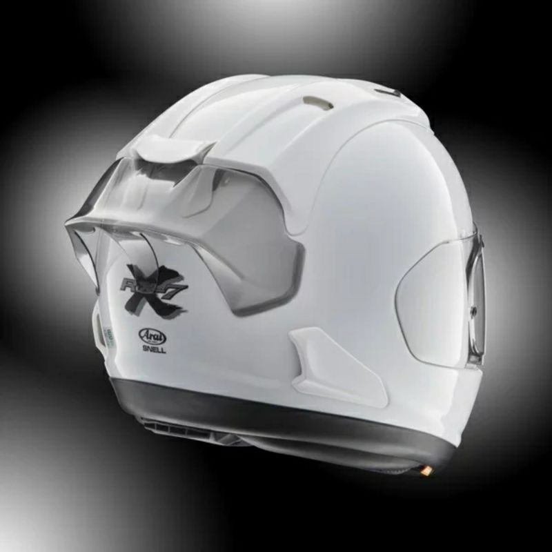 Spoiler ARAI GP PED PAD ARAI RX7X - RR5 - SZ RAM - COPY ARAI - TSR ARAI - Warna Hitam Bening Putih White Winglet ARAI