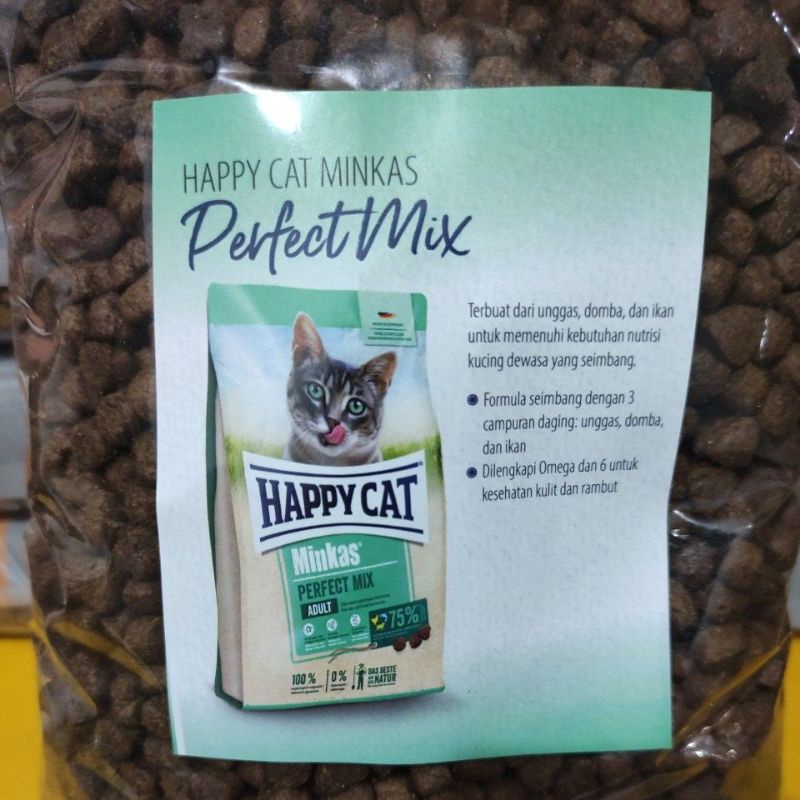 happy cat minkas perfect mix adult 1kg