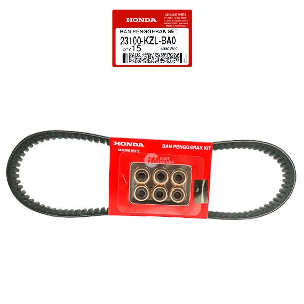 23100-KZL-BA0 Van Belt V Belt Belting Beat Fi Scoopy Fi Spacy Fi Vario 110 Fi 2012 - 2014 Stater Ber