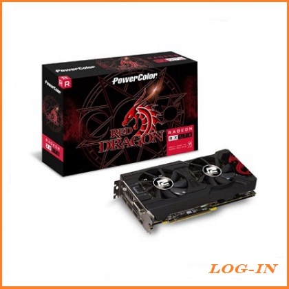 VGA POWER COLOR RX 570 4Gb DDR5 256 BIT RED DRAGON
