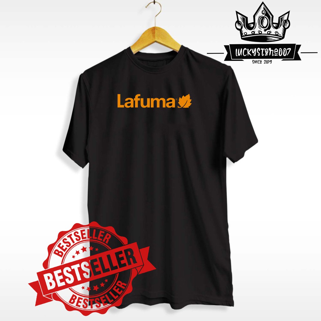 Termurah Kaos Outdoor - LOGO LAFUMA/ KAOS PENDAKI / KAOS GUNUNG / KAOS DISTRO