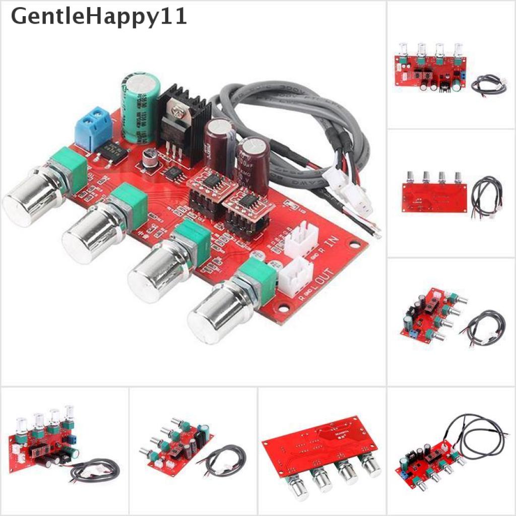 Gentlehappy AD828 Papan amplifier Pre-amp HIFI Stereo Kontrol volume