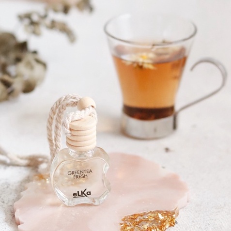 eLKa Pengharum Mobil Premium Aroma Teh dengan Essential Oil Aromaterapi