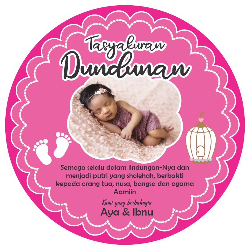 

sticker/label tedak siten/dundunan seri 2