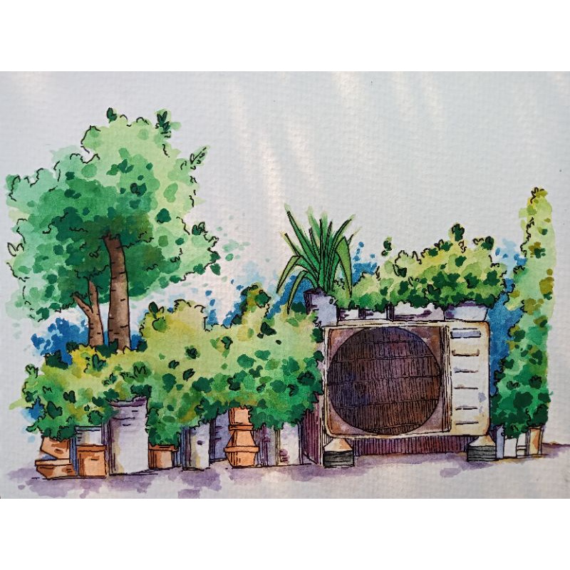 

OPEN COMMISSION (custom/non custom) Watercolor/gouache painting