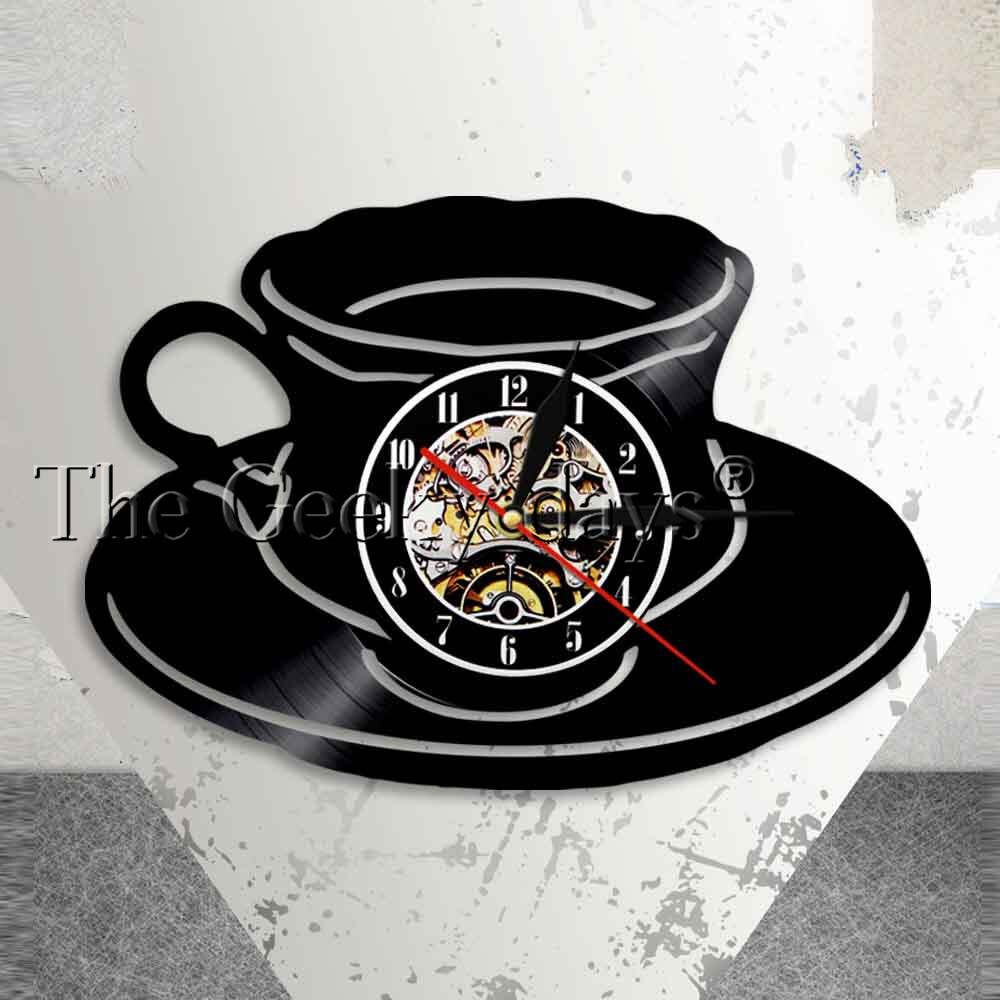 Coffee Shop Clock A Cup Of Tea Wall Clock Kitchen Office Wall Decor Vinyl Record Wall Shopee Indonesia Coffee Shop Clock A Cup Of Tea Wall Clock Kitchen Office Wall Decor Vinyl Record Wall Shopee Indonesia
