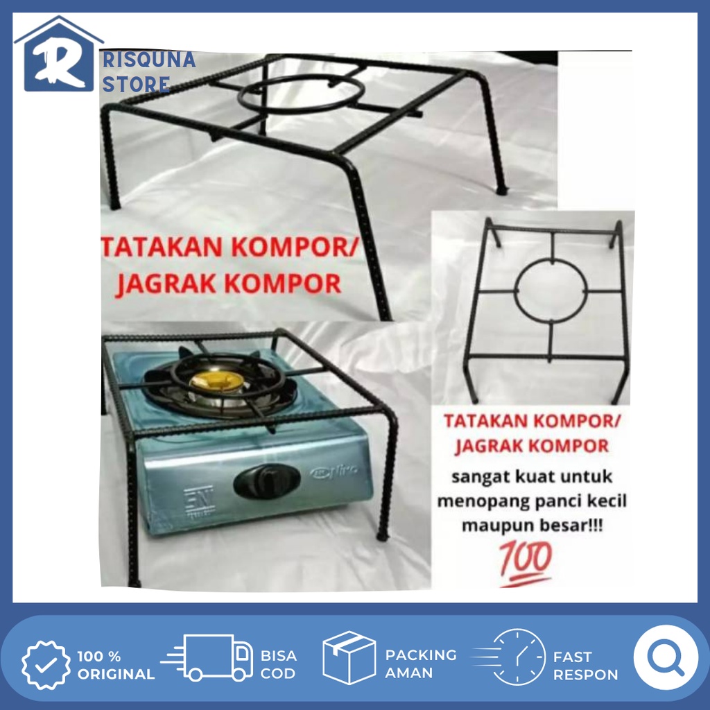 READY STOK JAGRAKAN BEHEL KOMPOR TATAKAN TANGKRINGAN OVEN 1 TUNGKU WARNA HITAM HARGA MURAH