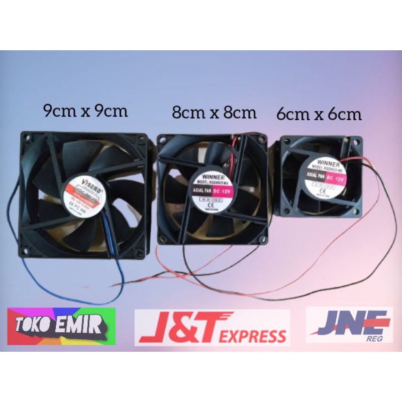 Jual Kipas Dc High Speed Fan Volt Ukuran Cm X Cm Cm X Cm Cm X Cm Shopee Indonesia