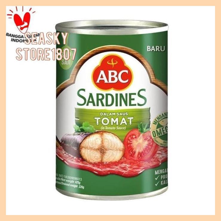 

[ ABC SARDEN SAUS TOMAT - 425 GRAM]