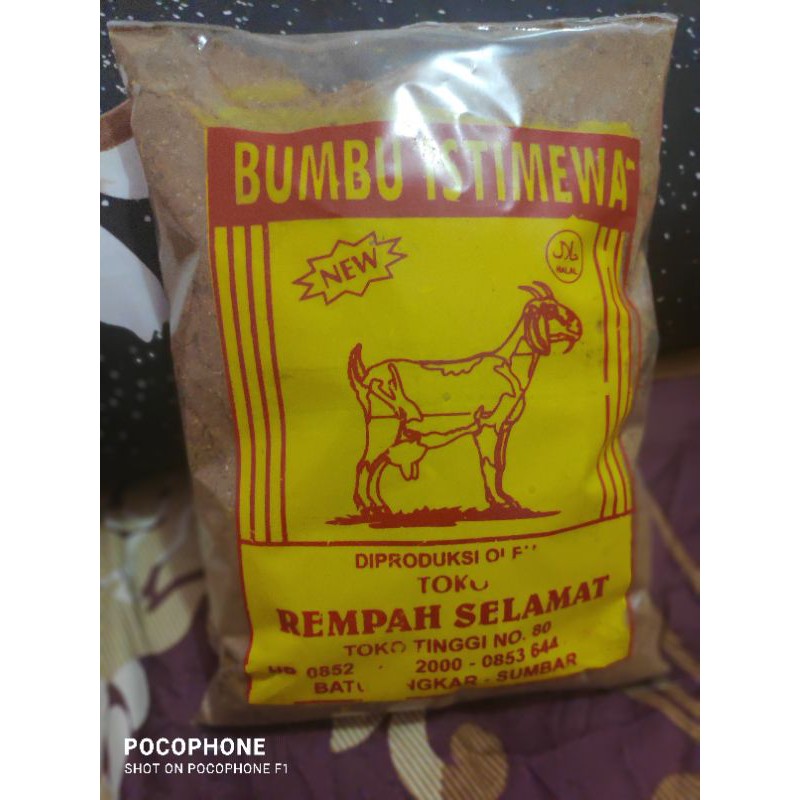 

Bumbu Masak Istimewa Batusangkar