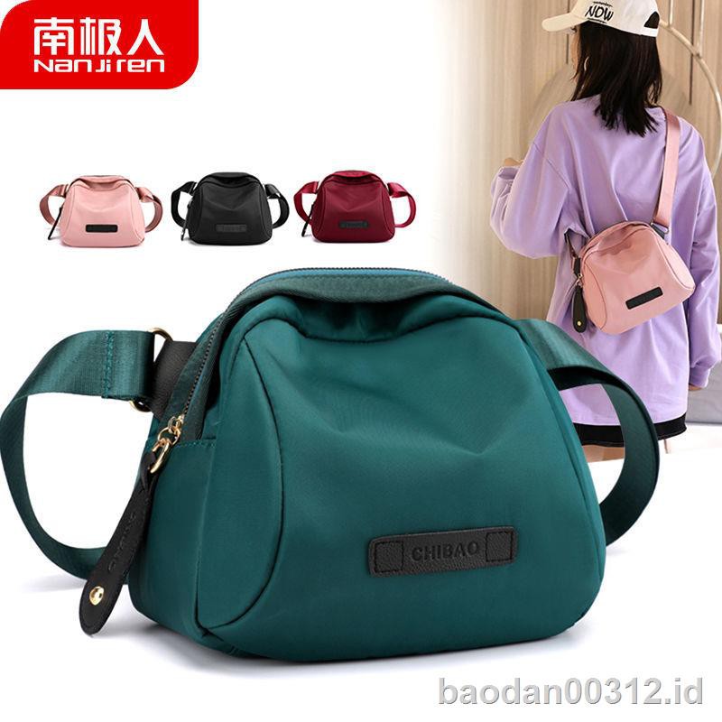 Tas Bahu Selempang Kecil Bahan Kain Oxford Ringan Casual Gaya Korea Untuk Wanita 2020 Shopee Indonesia