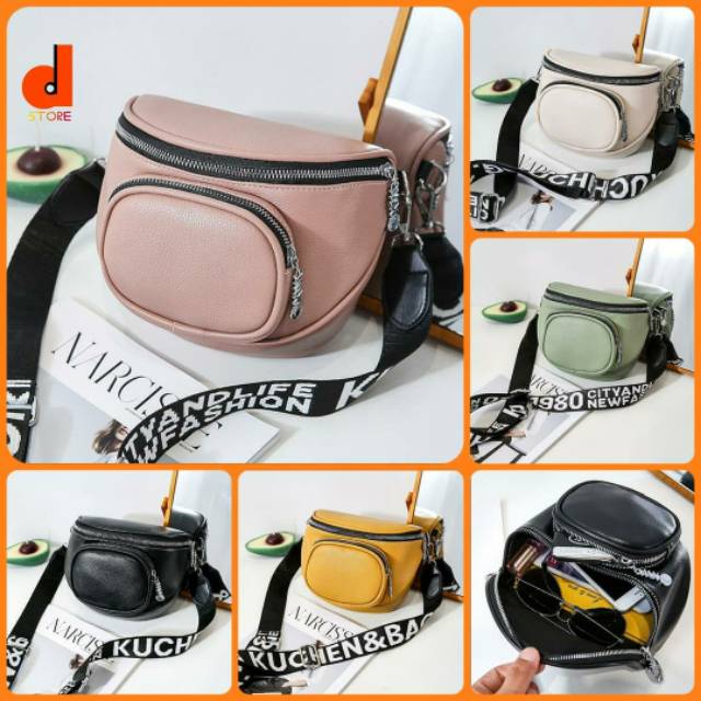 T3991 L1051 B2586 E132 C7198 G1003 Tas Selempang Import Termurah