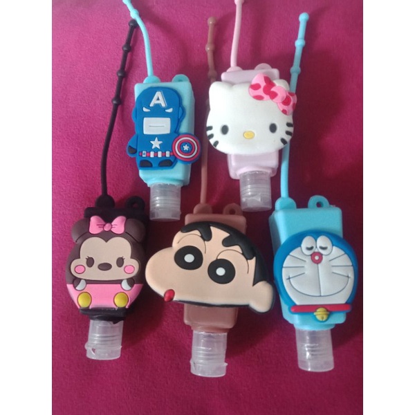 handsanitizer gantungan karakter