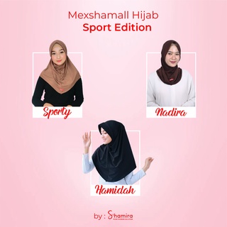 Jual NUZ Jilbab Sport Nadira Jersey Daily Hijab Sporty Premium I