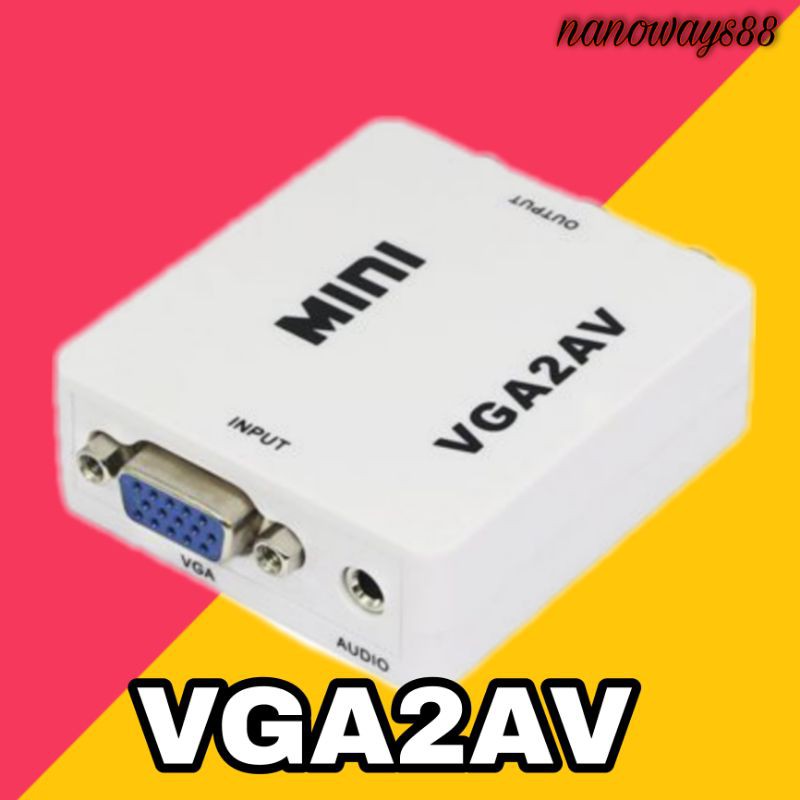 VGA2AV CONVERTER VGA TO AV
