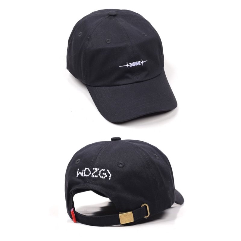 WADEZIG TOPI PRIA BASEBALL WDZG DIMER DADHAT BLACK ORIGINAL