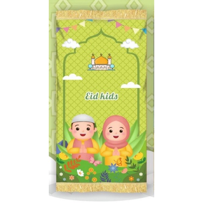 Sajadah Anak Custom New Motif-Eid Kids