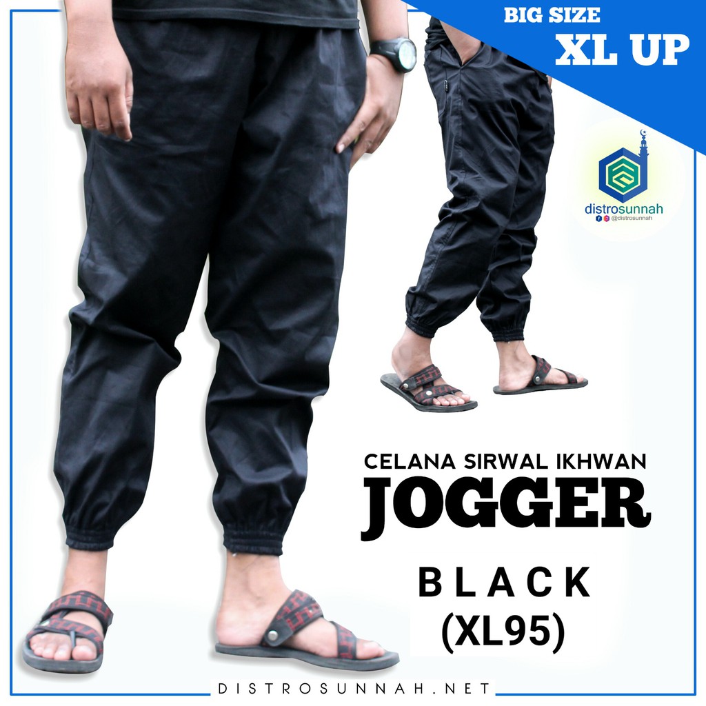  Ukuran  Besar  Ready Stok Sirwal Jogger  Celana  Jogger  