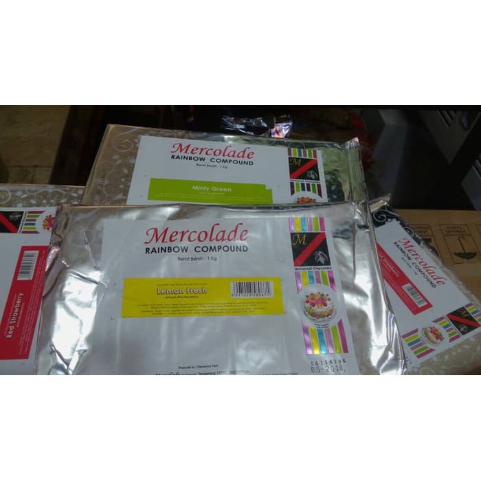 

COKLAT COMPOUND RAINBOW MERCOLADE 1Kg