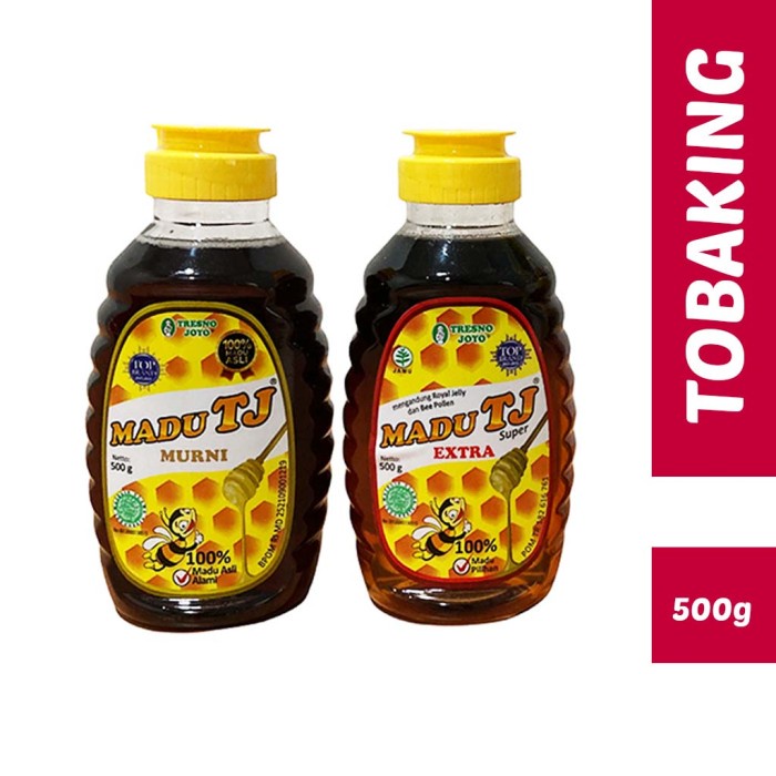 

Madu TJ Murni Super Extra 500gr Tresno Joyo HALAL madu asli