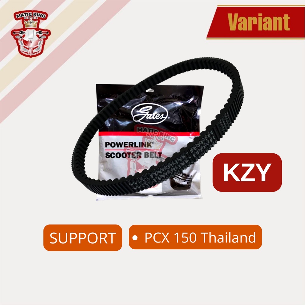 Vanbelt V belt Fanbelt PCX 150 lokal CBU Thailand ADV Gates Powerlink Made in Thailand