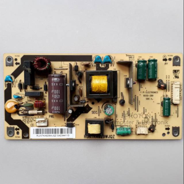 PSU LED TV Sharp Aquos LC 32LE240M 32LE340M LC-32LE340M LC-32LE240M LC-32LE347I 32LE341 32LE348I Mes