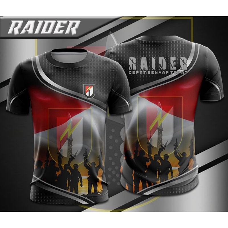 KAOS JERSEY SPORT RAIDER BENDERA TERMURAH