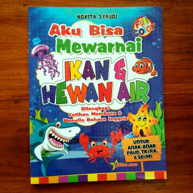 74+ Gambar Hewan Air Untuk Mewarnai Gratis Terbaru