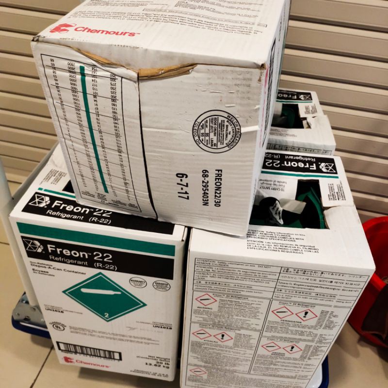 FREON R22 CHEMOURS USA ORIGINAL