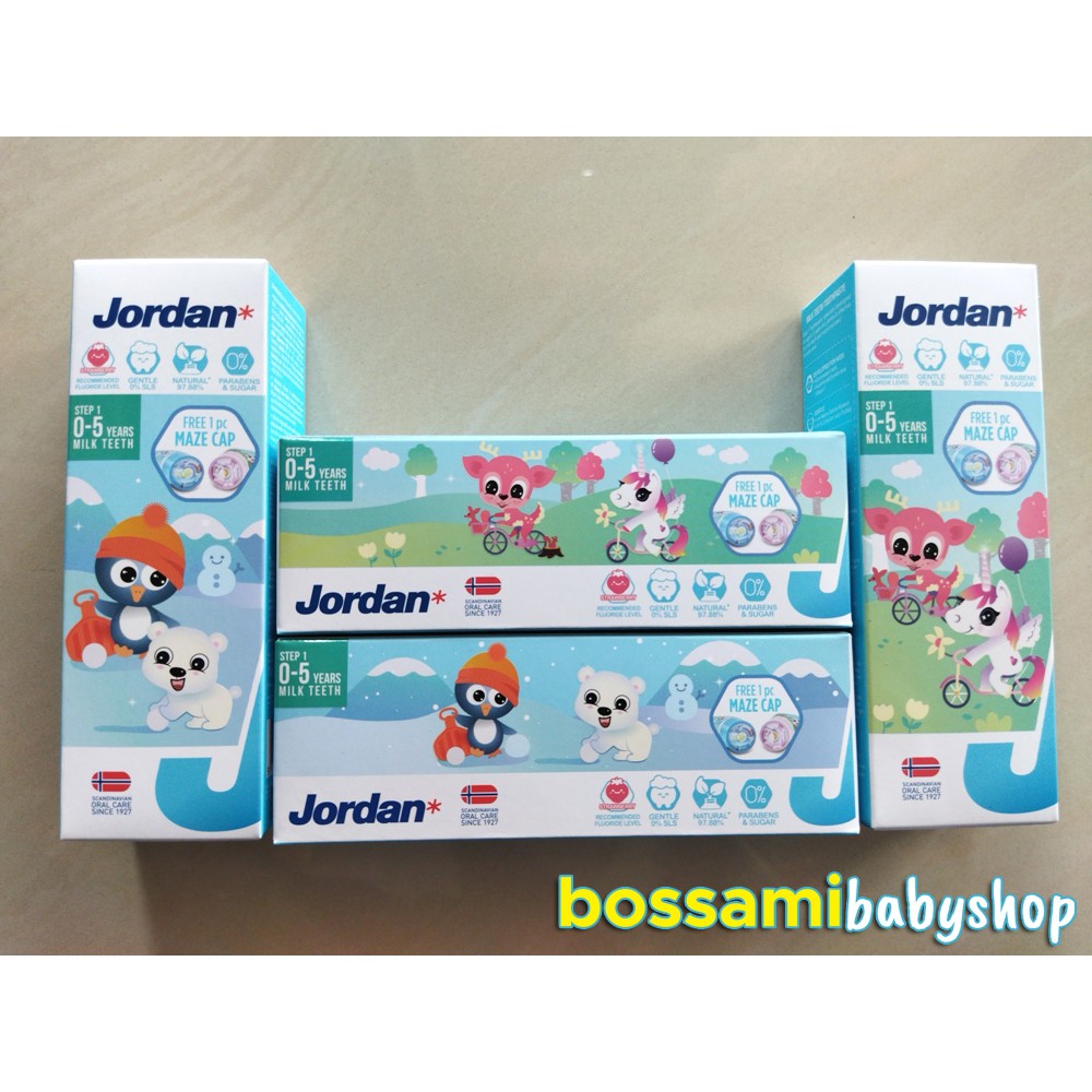 Jordan Oral Care Kids Toothpaste | Pasta Gigi Bayi (1 pcs)