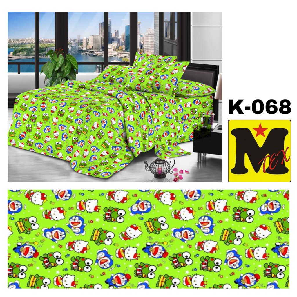 SPREI KARAKTER KARTUN //SPREI HOMEMADE UKURAN KING SIZE 200x240  #1