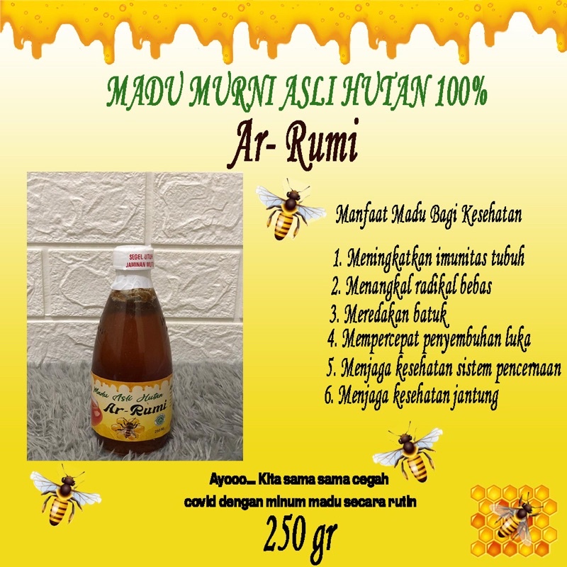 

Madu Murni Asli Hutan 100%