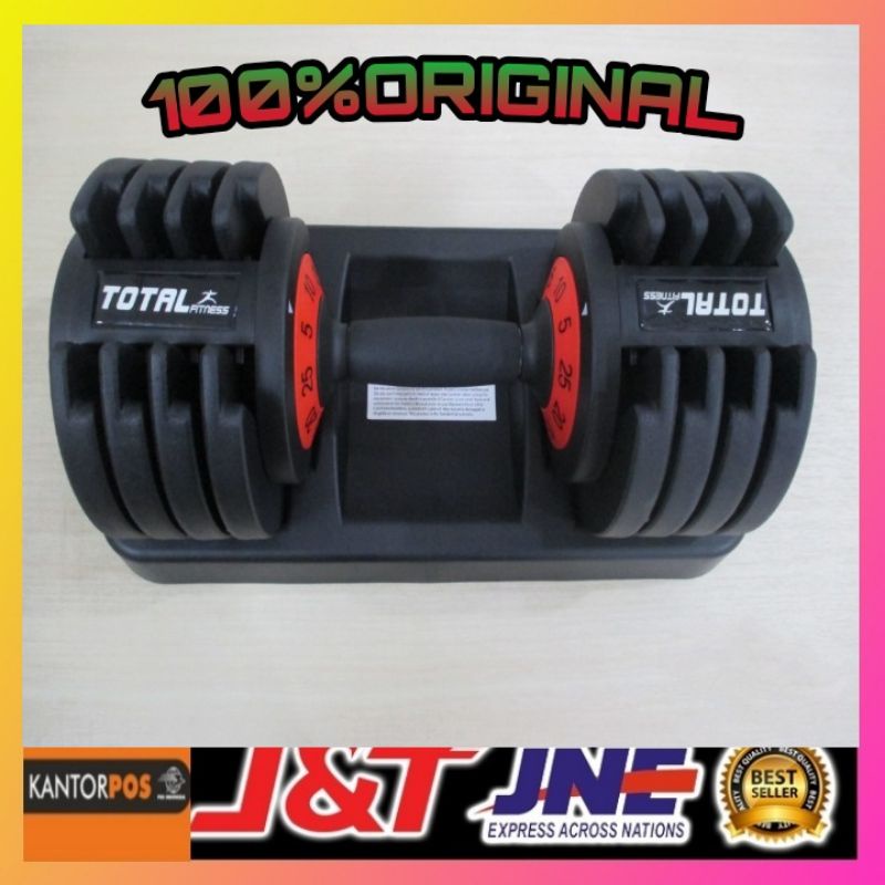 dumbell bowflex 25kg(original)dumbel bowflex-adjustable dumbell-gym