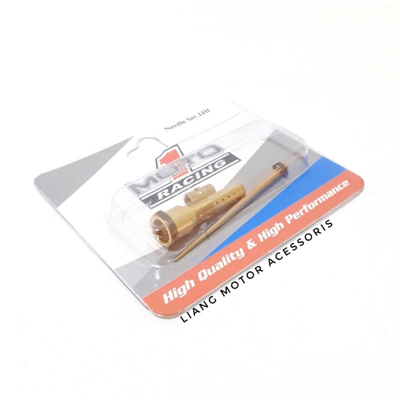 Jarum Skep 1 Set Nozzle Moto 1 Racing - Jarum Skep JJH Buat Karbu PE 28 30 PWK 28 30 32 - Hole 18