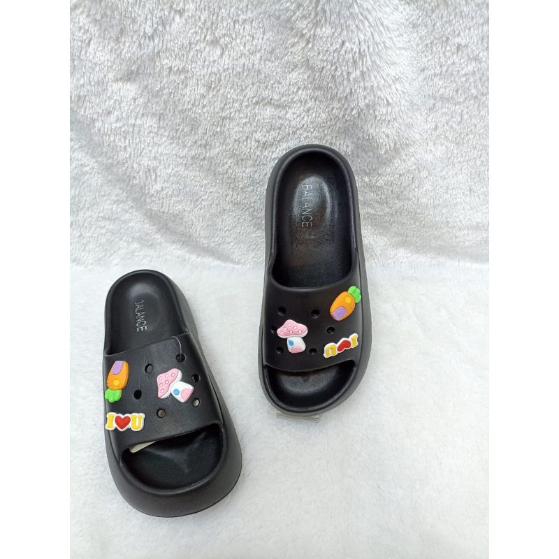 Sandal Selop Wedges Candy Sandal Viral Tiktok Para Artis 7002 Sandal Fuji