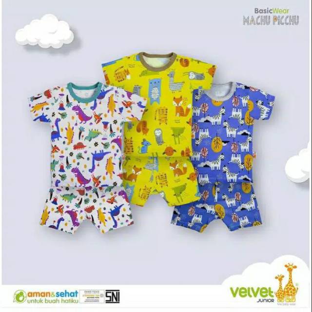 Setelan Velvet Junior XL