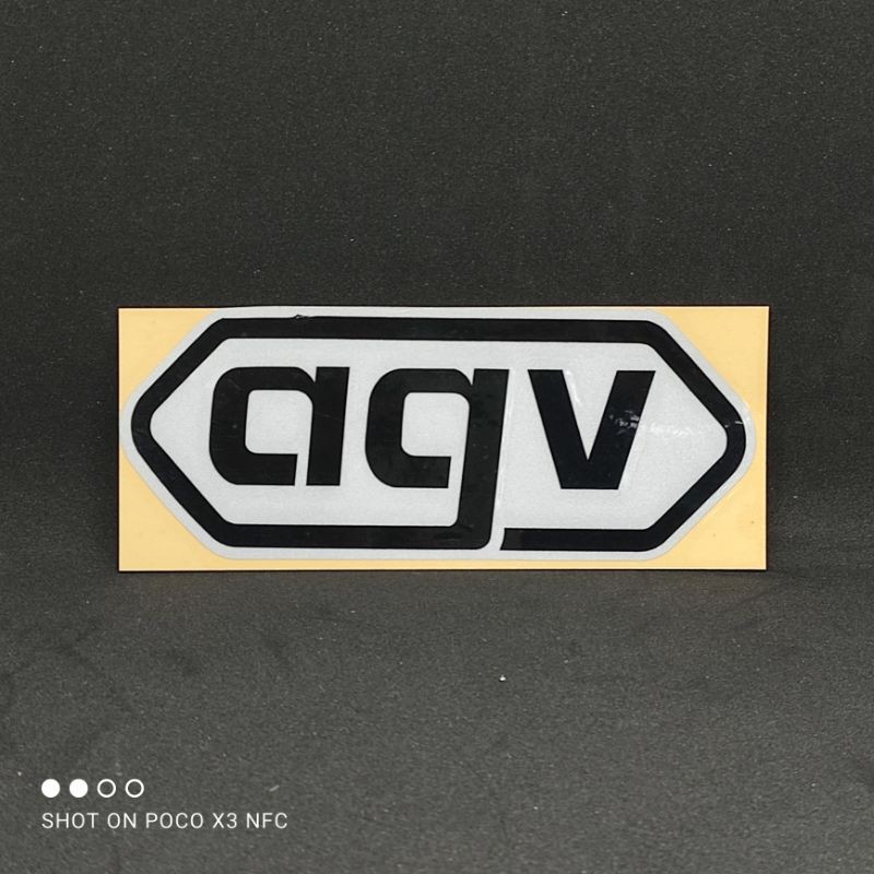 STIKER CUTTING HELM AGV