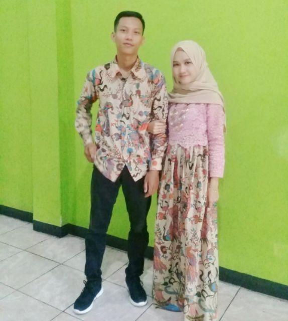 Krisna Couple Garansi Termurah(pasangan,sarimbit,baju Batik Modern,batik Couple Kekinian,baju Pesta)