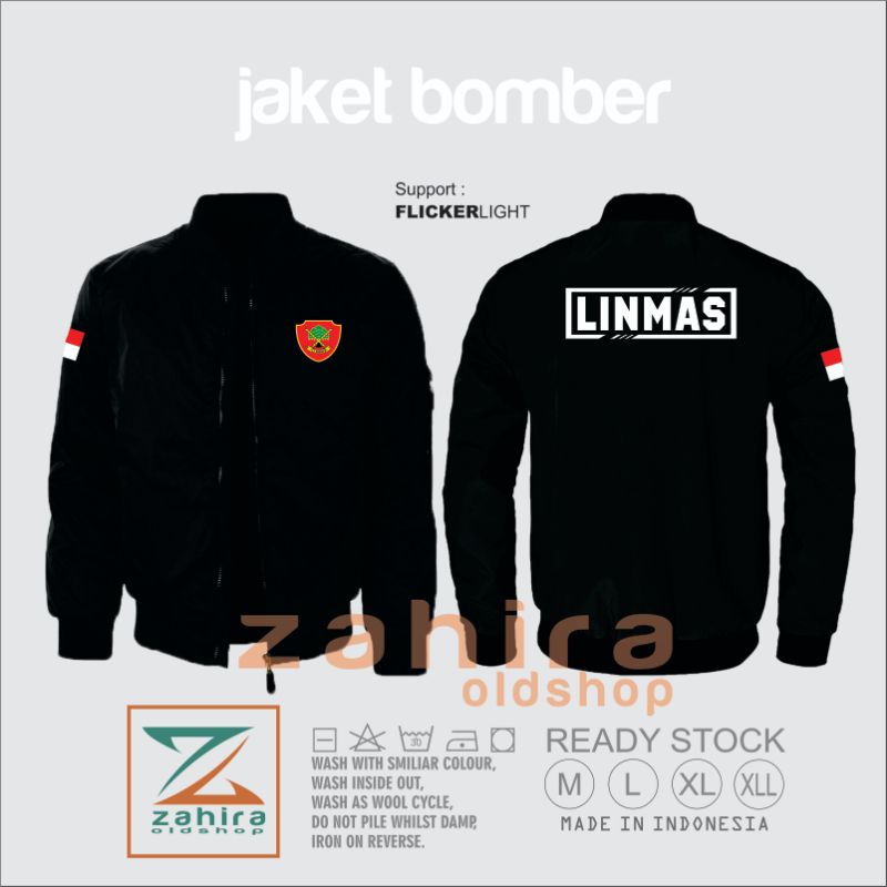 Bomber Linmas/jaket bomber Linmas/jaket Linmas