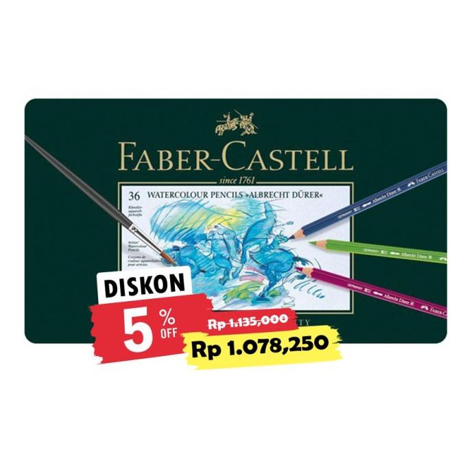 

Pensil Warna Faber Castell Albrecht Durer 36 Tin