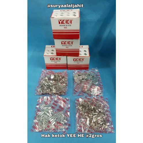 Hak YEE HE (1kotak@288set) =Rp.65.000/288set