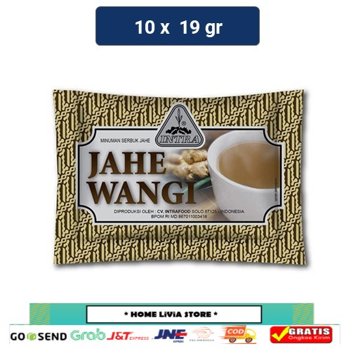 

Intra Powder Drink Jahe Wangi Pack 10 x19 gr