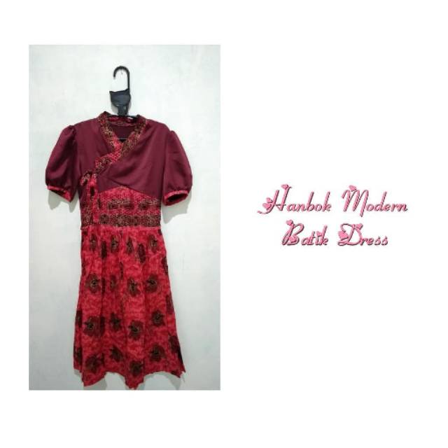 HANBOK MODERN BATIK | BATIK DRESS | DRESS BATIK PRELOVED | DRESS PRELOVED