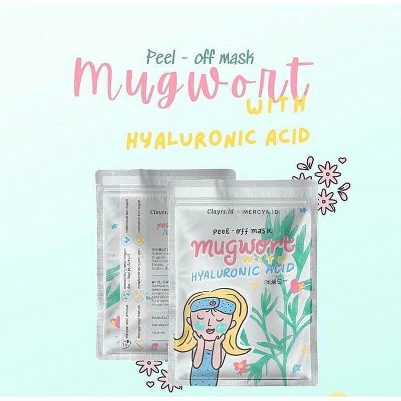 [RESS RESMI] PEEL OFF MUGWORT MASK CLAYRS X MERCYA
