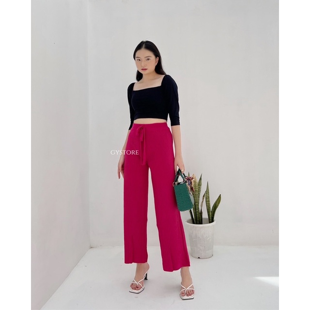 Neira Knit Pants | Celana Knit